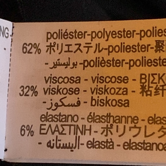 NWOT. Zara Black Viscose Blend Short Dress with Bows. Size M. - Picture 10 of 12